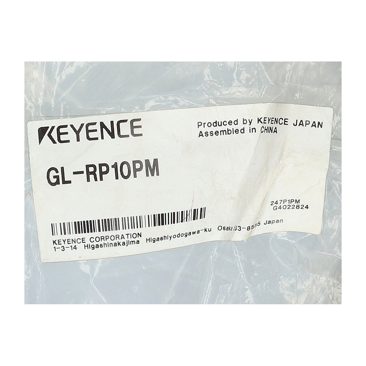 Keyence GL-RP10PM New NFP Sealed