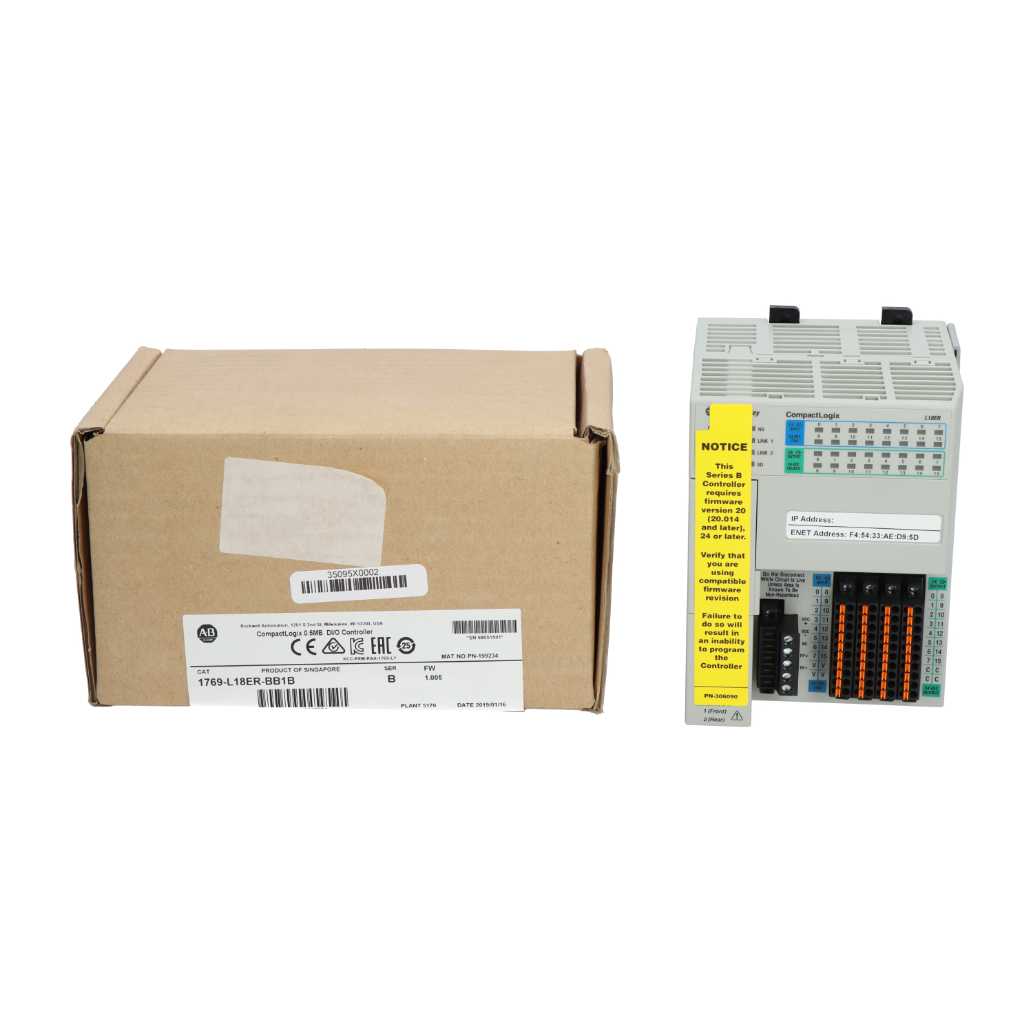 Allen-Bradley 1769-L18ER-BB1B-B | Maxodeals