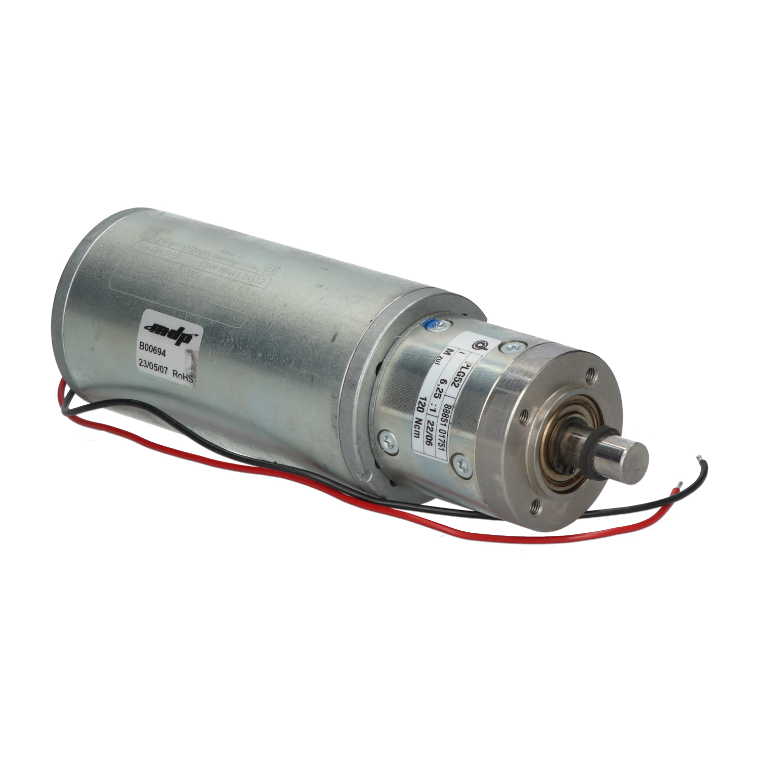 Dunkermotoren GR63X55/PLG52-6,25/24V Brushed DC Motor NEW NMP