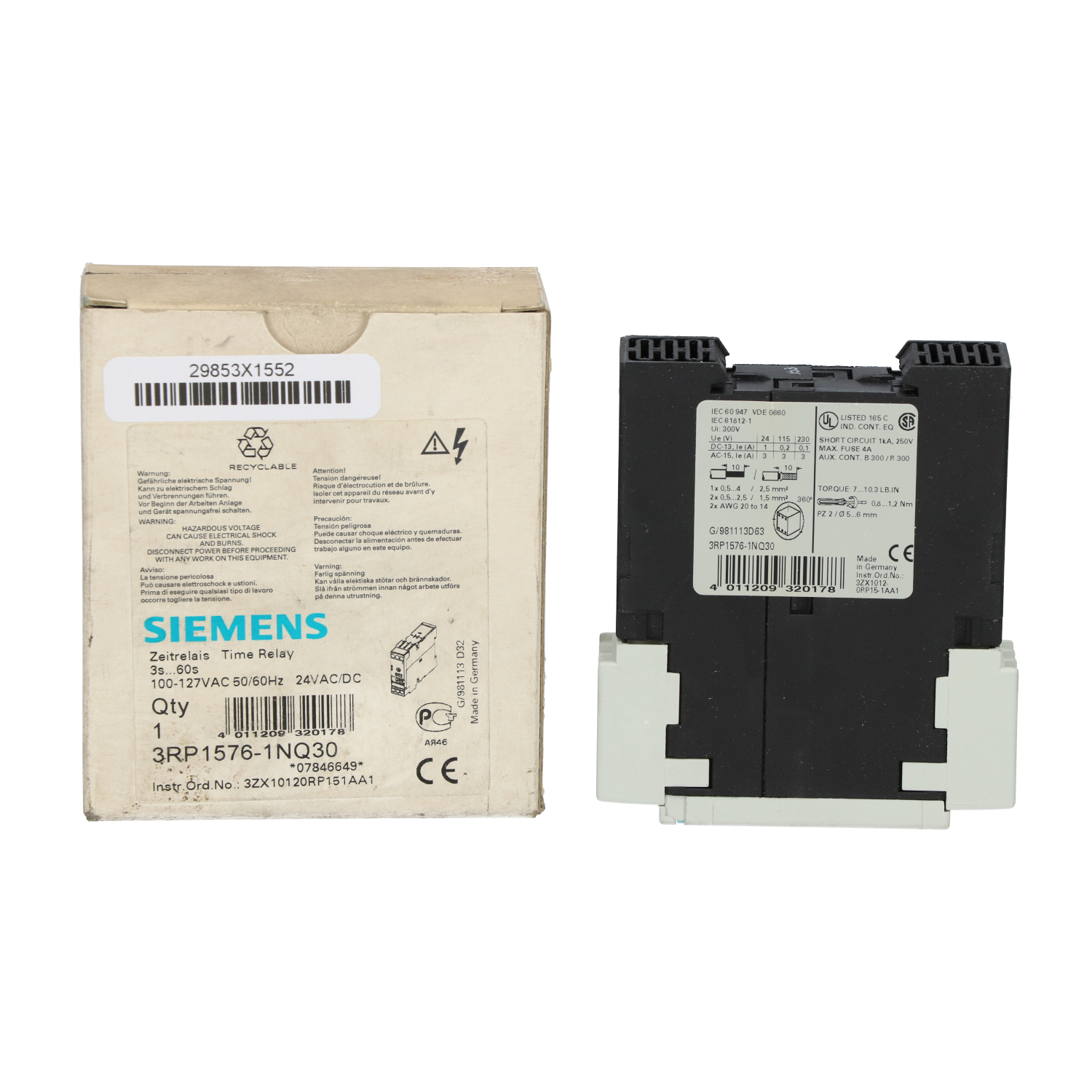 Siemens 3RP1576-1NQ30 | Maxodeals