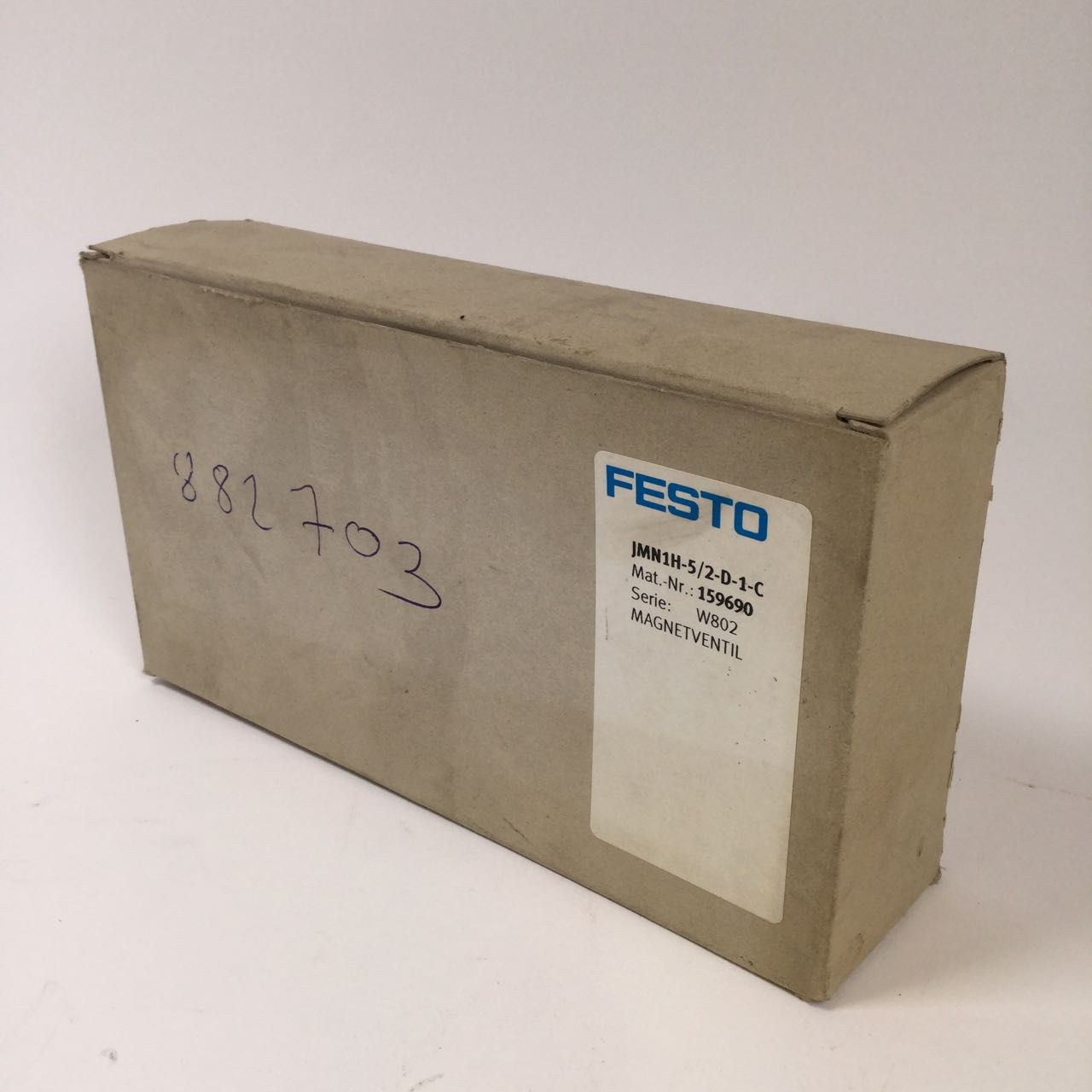 Festo Jmn1h-5 2-d-1-c Magenet Ventil Solenoid Valve W802 159690 New Nfp