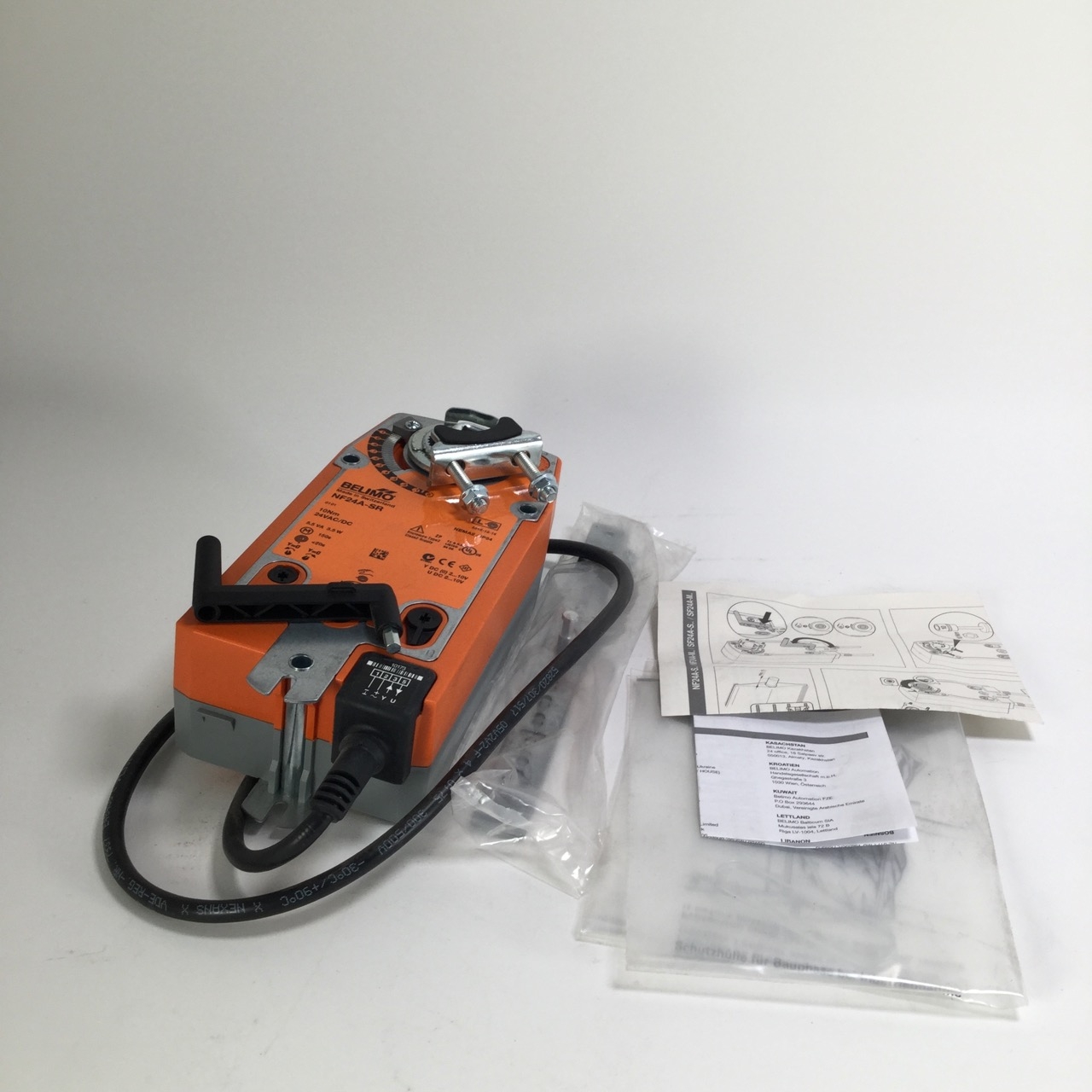 Belimo NF24A-SR Spring Return Actuator Federrücklaufantrieb NF24A SR ...