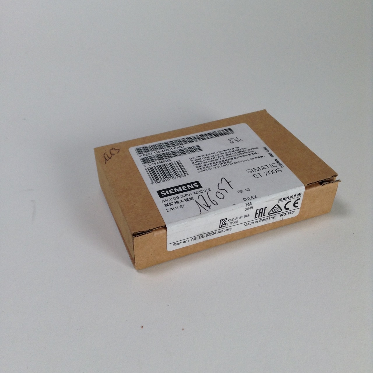 Siemens 6ES7134-4FB01-0AB0 Analog Input Module Simatic S6 6ES7 New NFP ...